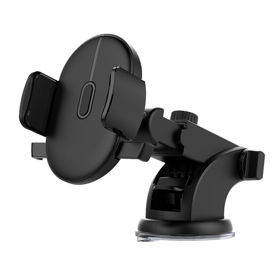 Automatically Locking Windshield Phone Holder